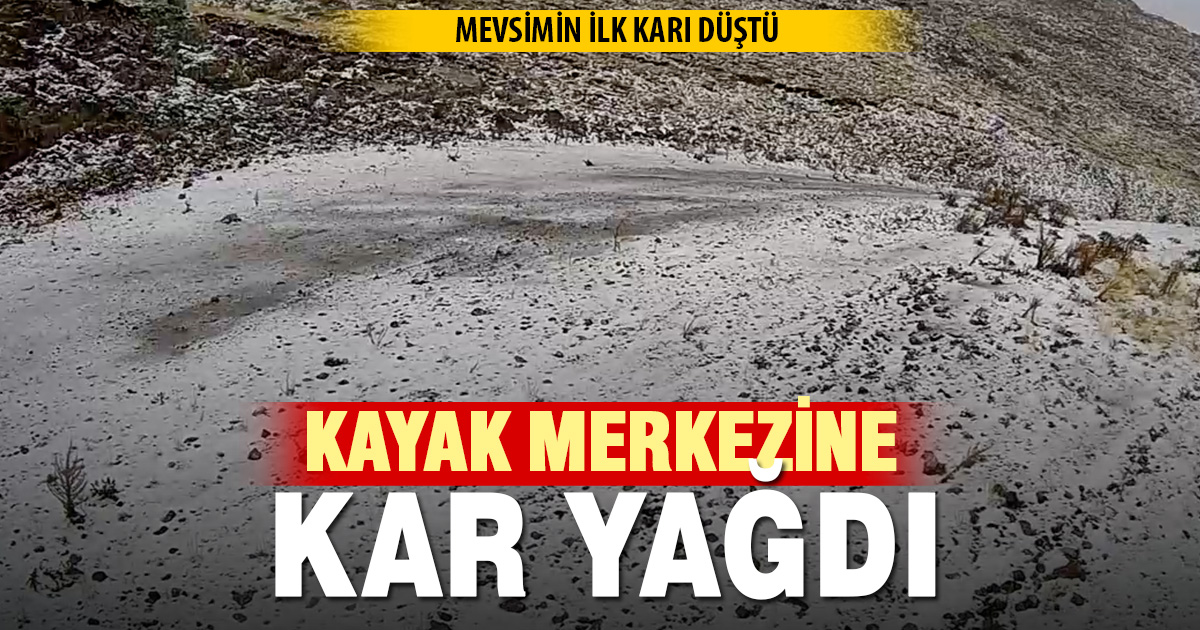Denizli’de mevsimin ilk karı Bozdağ’a düştü