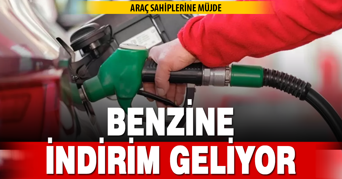 Araç sahiplerine müjde: Benzine indirim geliyor