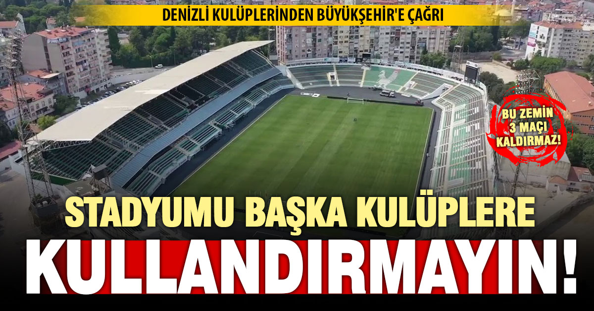 DBB 2 takımın kullandığı Atatürk Stadı, Muğlaspor’a da tahsis etti: Kulüpler tepkili