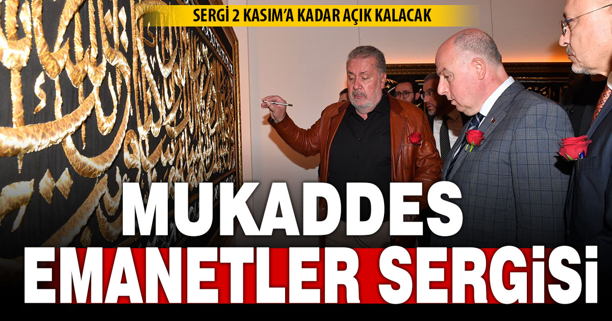 Denizli’de Mukaddes Emanetler sergisi açıldı