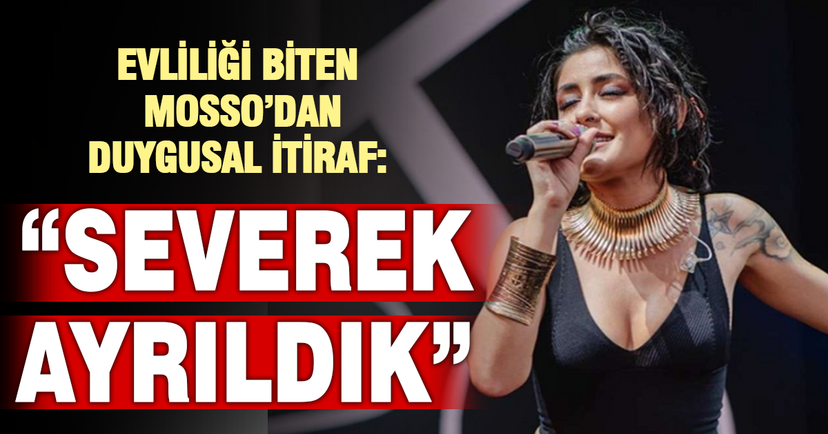 Melek Mosso’dan duygusal itiraf: “Severek ayrıldık”