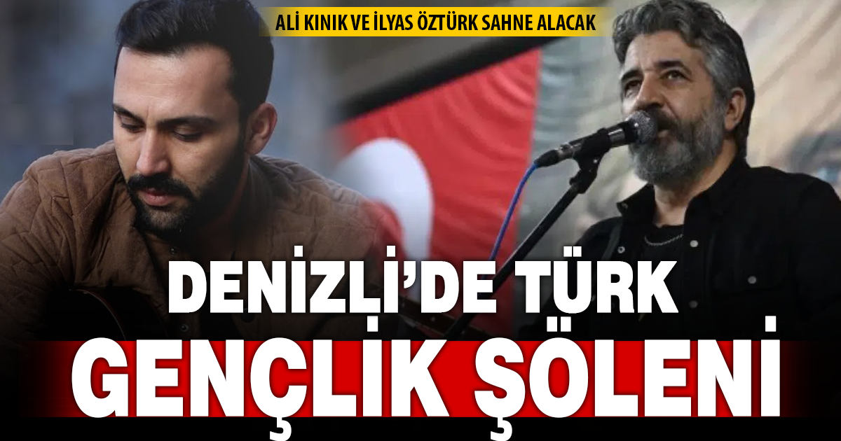 Denizli’de Türk Gençlik Şöleni