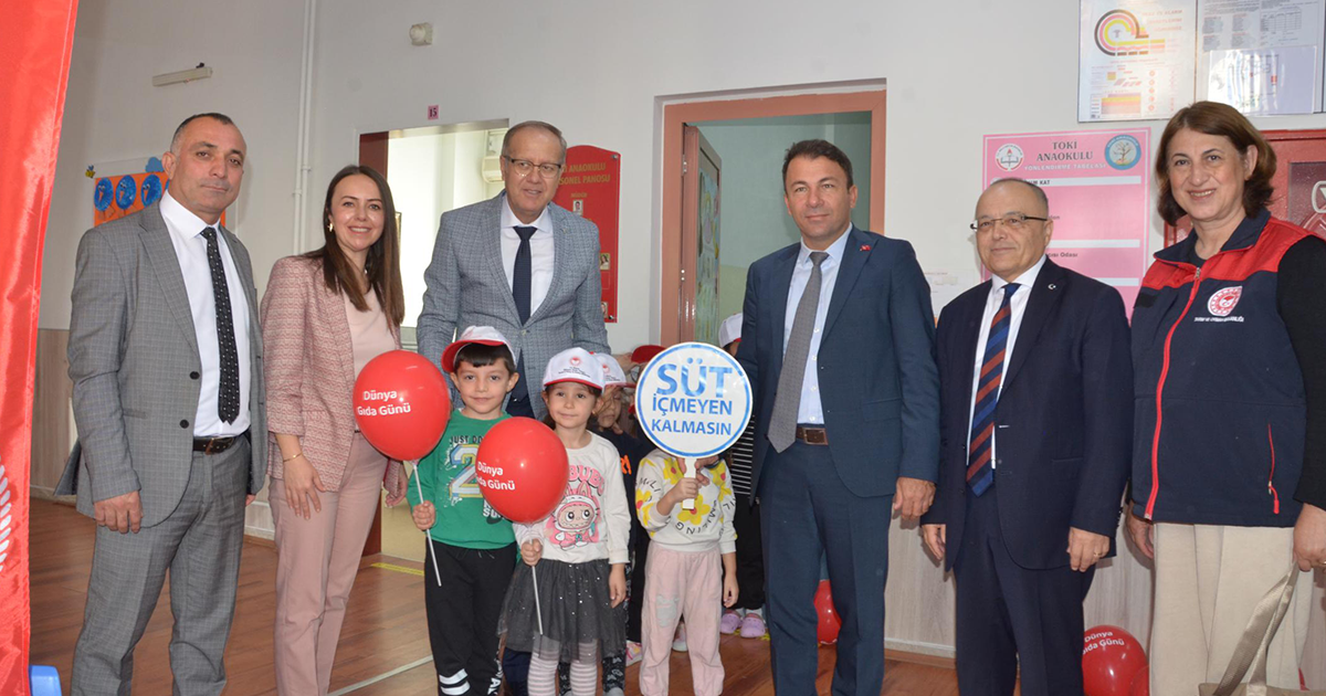 16 Ekim Dünya Gıda Günü Miniklerle Kutlandı