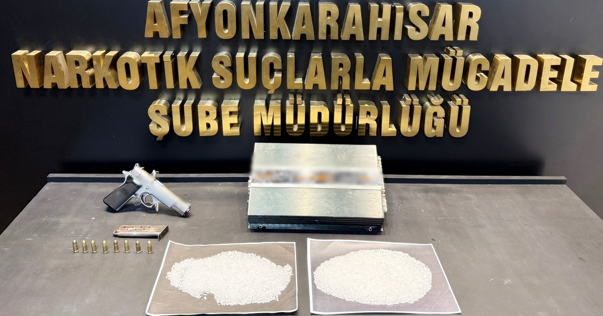 Tabanca ve uyuşturucu maddeyle yakalanan şahıs tutuklandı