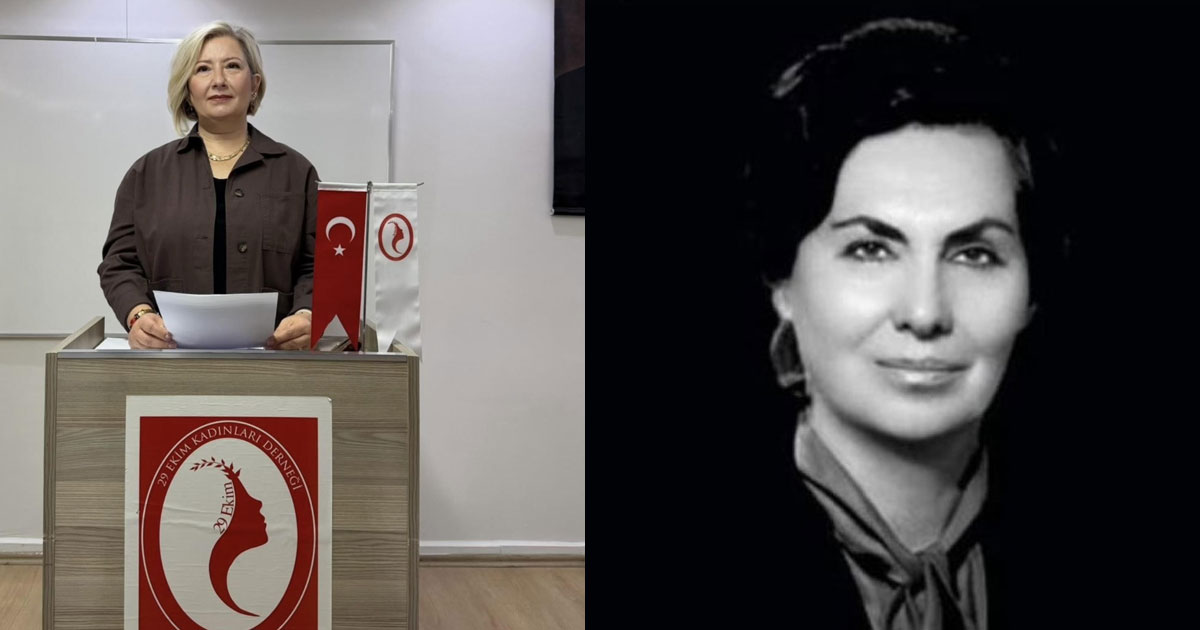 29 Ekim Kadınlar Derneği Bahriye Üçok’u andı