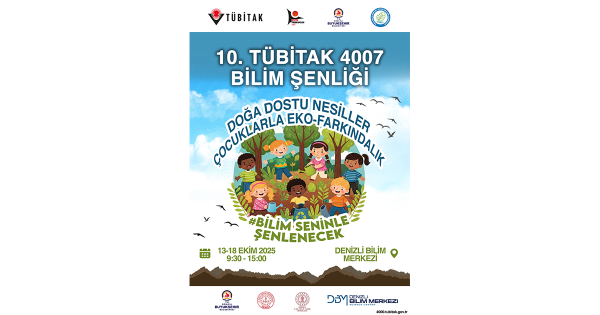 Denizli Bilim Merkezi’nde doğa dostu nesiller bilimle buluşuyor