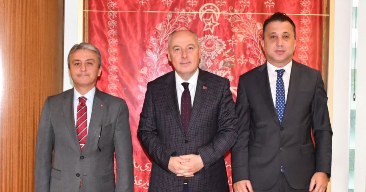 Vali Coşkun’a yargı ziyareti