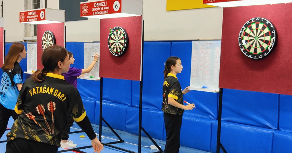 Dart Heyecanı Kınıklı’da Devam Ediyor