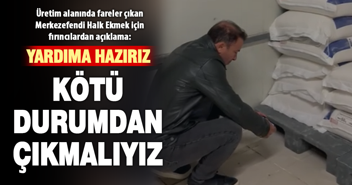 Fırıncılar Odası’ndan Halk Ekmek açıklaması: “Üzüntü duyuyoruz, yardıma hazırız”