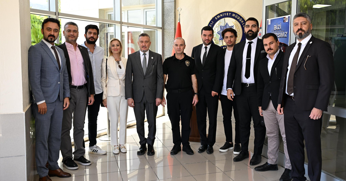 Denizli Barosu’ndan Emniyet Müdürü’ne Ziyaret