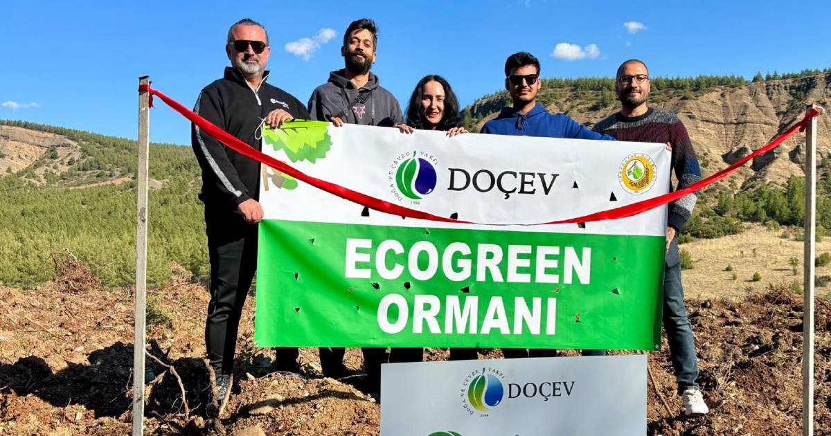 Denizli’de 2 bin fidan projesi hayata geçirildi