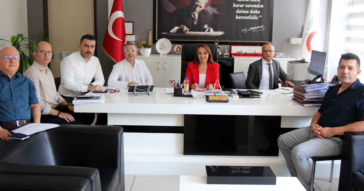 Sağlık Müdürü Öztürk’ten Devlet Hastanesi’ne Ziyaret