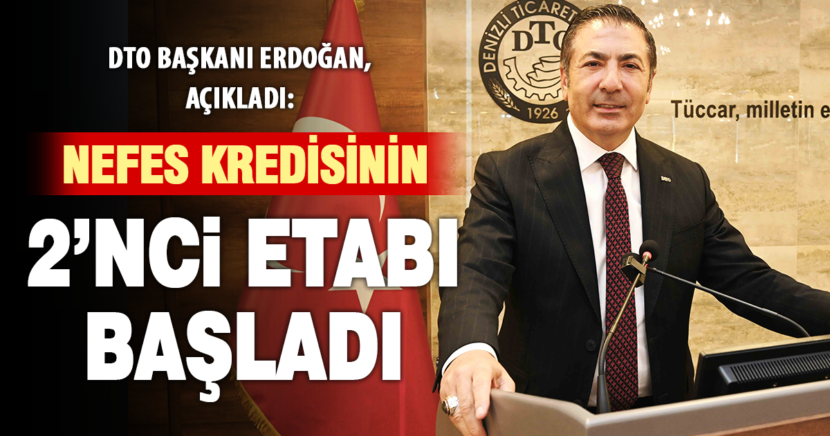 BAŞKAN ERDOĞAN, DTO MECLİSİ’NDE AÇIKLADI