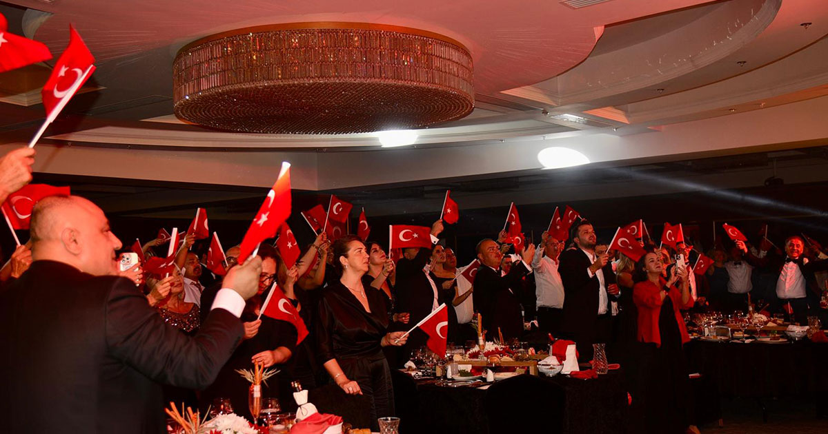 GESİFED Cumhuriyeti balo ile kutladı