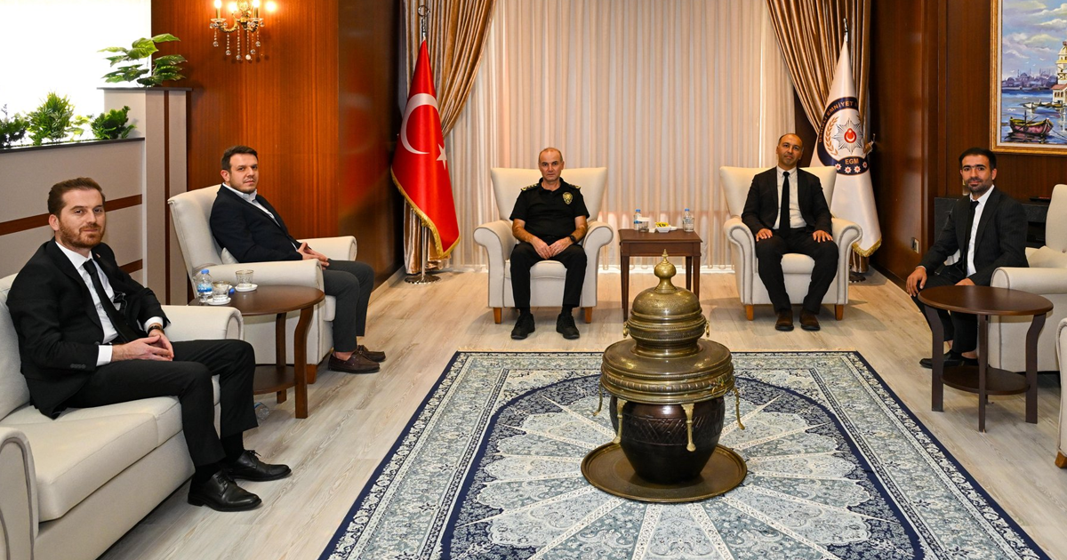 Adli Tıp Başkanı’ndan Emniyet Müdürü’ne Ziyaret