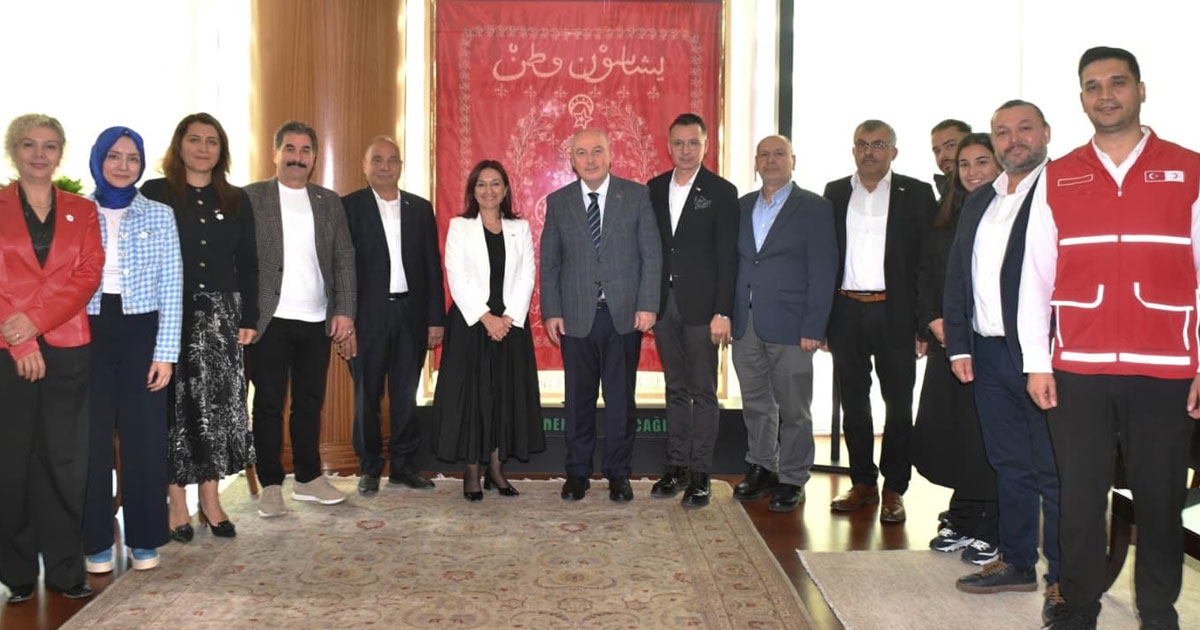 Türk Kızılayı’ndan Vali Coşkun’a ziyaret