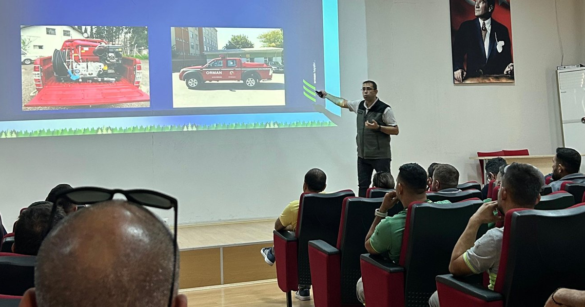 Afet Ekiplerine Orman Yangınları Eğitimi