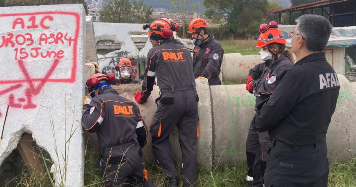 PAKUT ekibi akreditasyon tatbikatını tamamladı