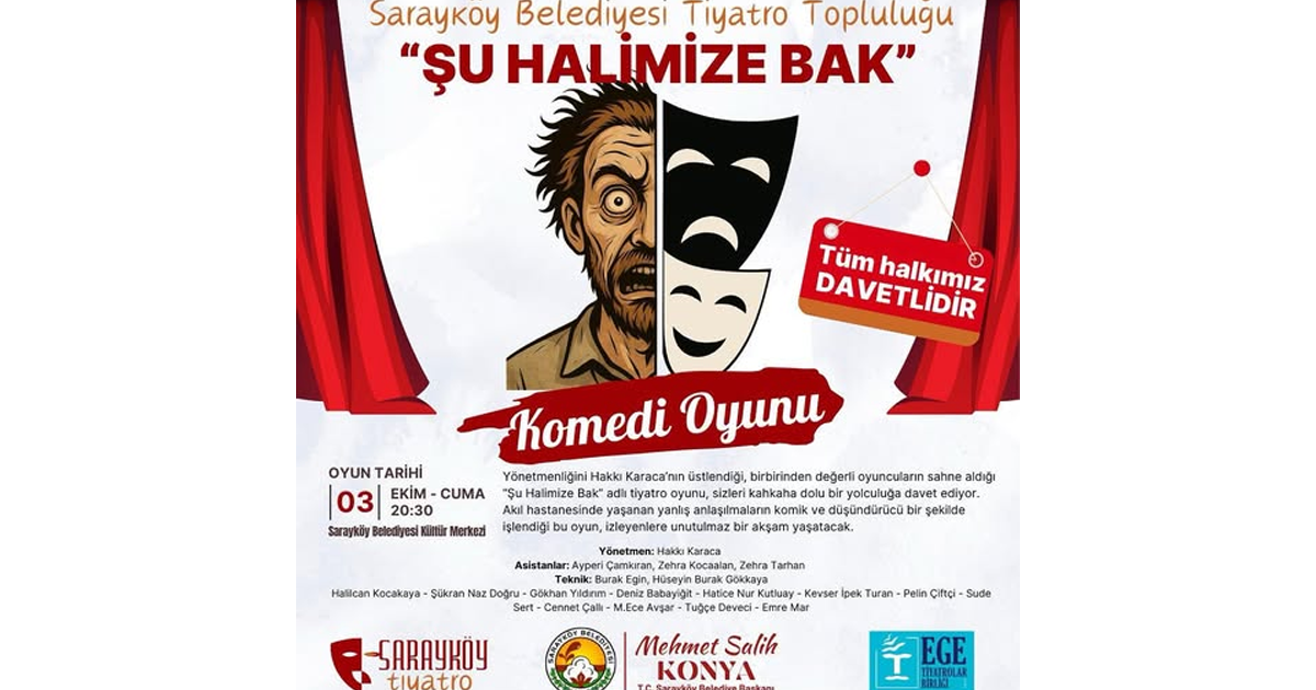Sarayköy’de Kahkaha Dolu Bir Akşam