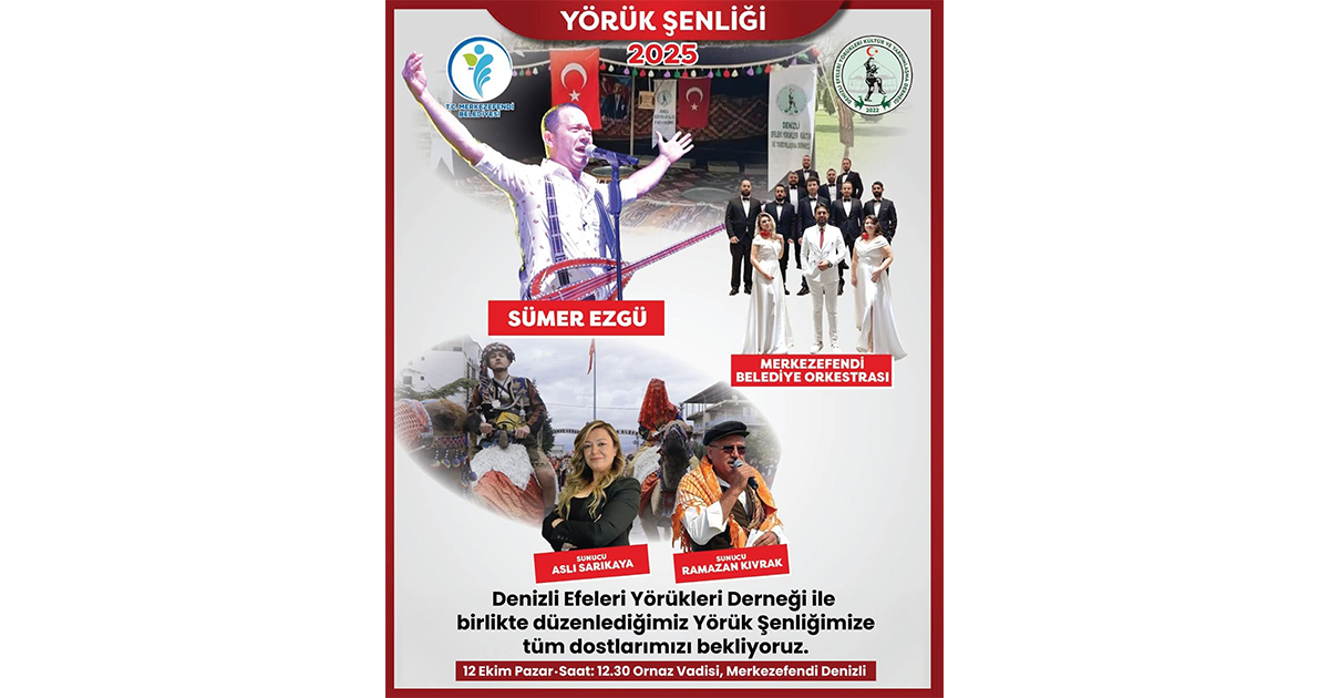 Ornaz Vadisi’nde Yörük Şenliği