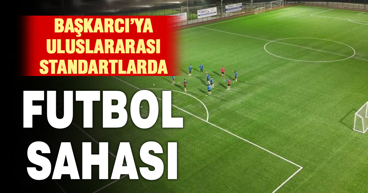 Başkarcı’ya FİFA standartlarında yeni tesis