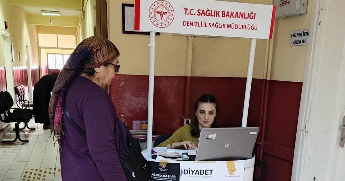 Çal Toplum Sağlığı Merkezi’nden ağız ve diş sağlığı farkındalığı
