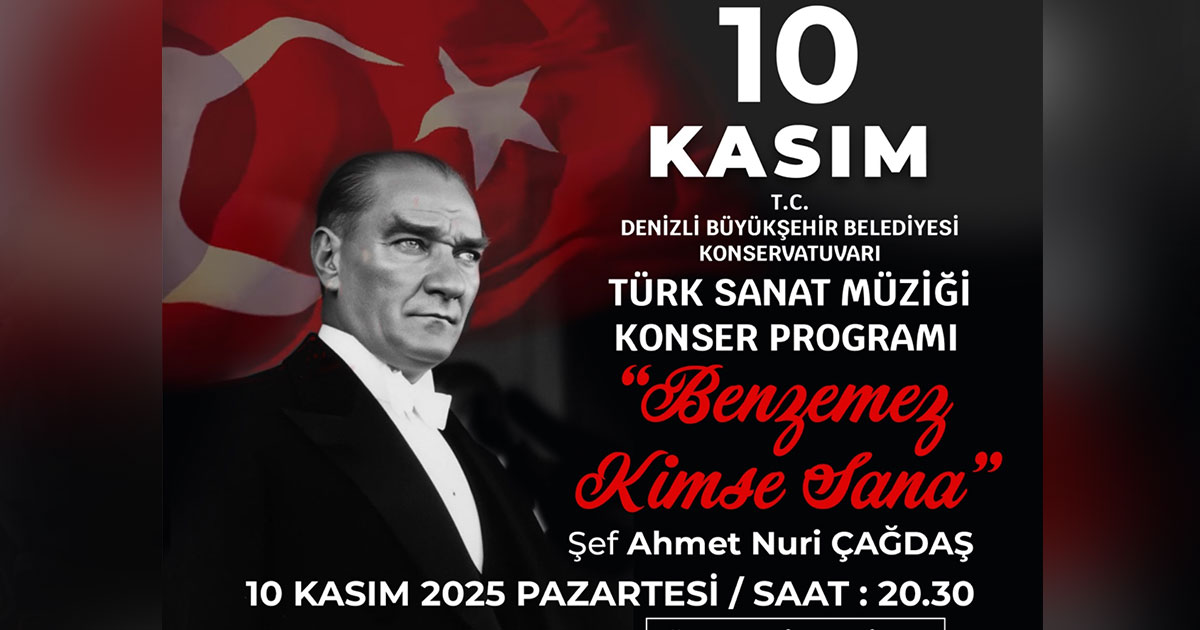 10 Kasım’a özel anma programı