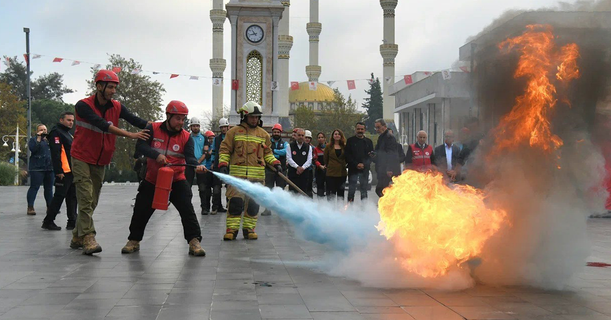  Yunusemre’de deprem tatbikatı