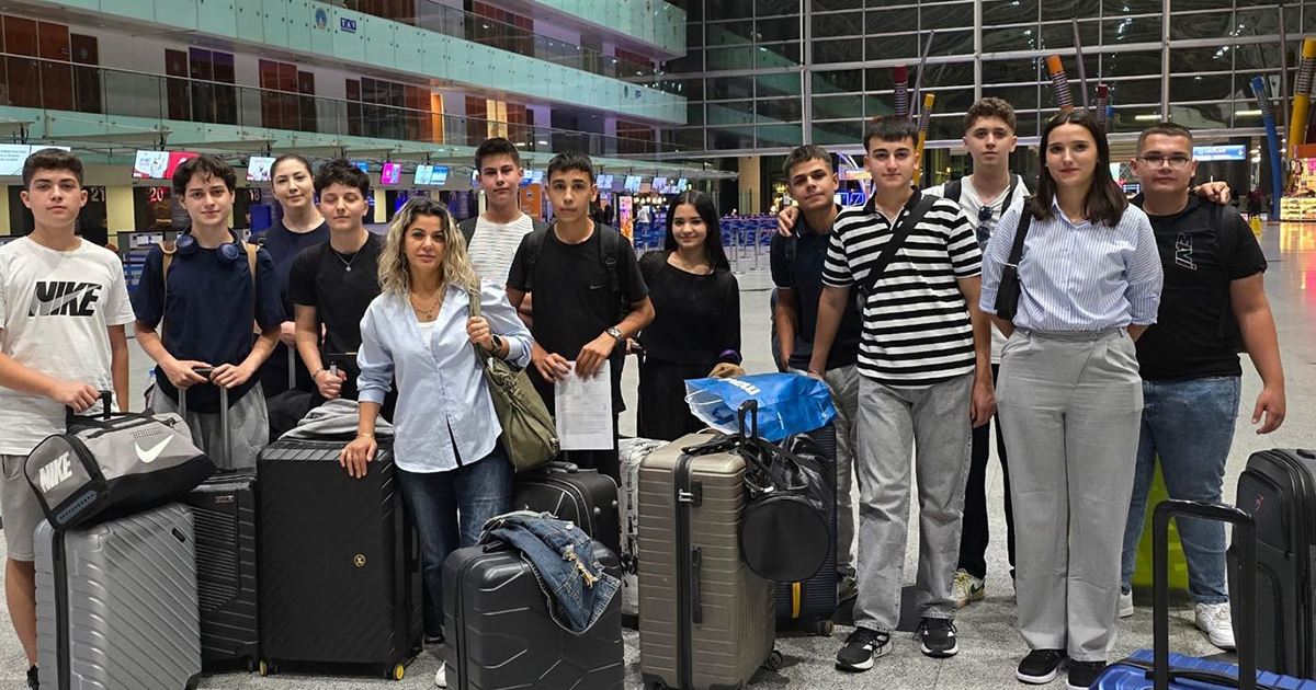 Turizm lisesi öğrencileri Almanya stajlarını tamamladı