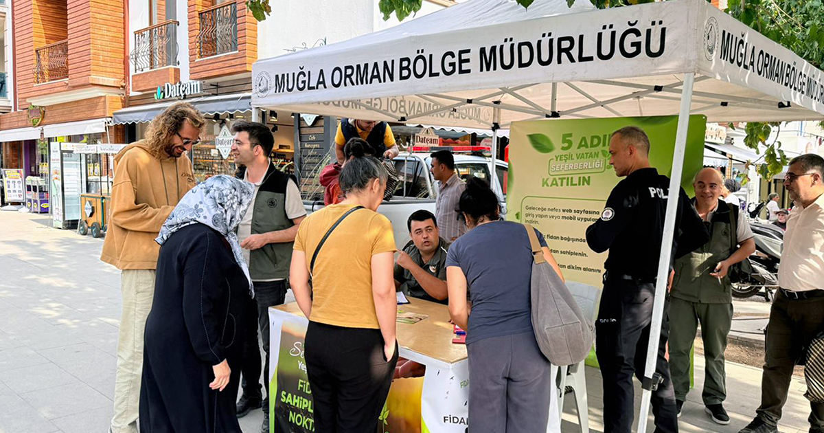 Datça’da ‘Yeşil Vatan’ seferberliği