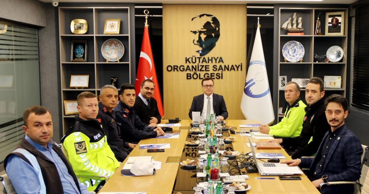Kütahya OSB’de bağlantı yolu değerlendirme toplantısı