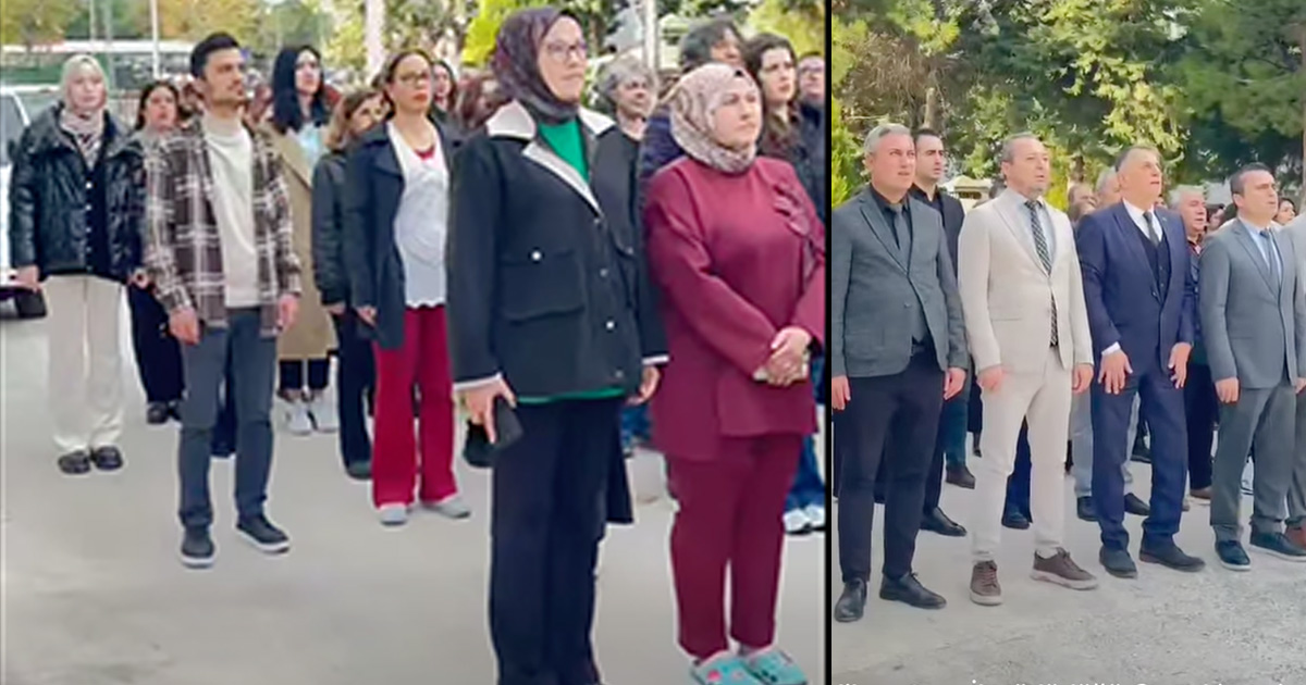 Denizli gençlik spordan Atatürk’e saygı