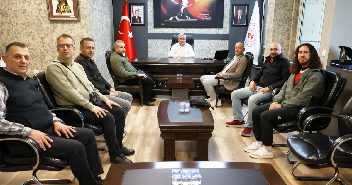 Yukatel Denizli GESK yönetiminden Gençlik ve Spor İl Müdürü Erdoğan’a ziyaret