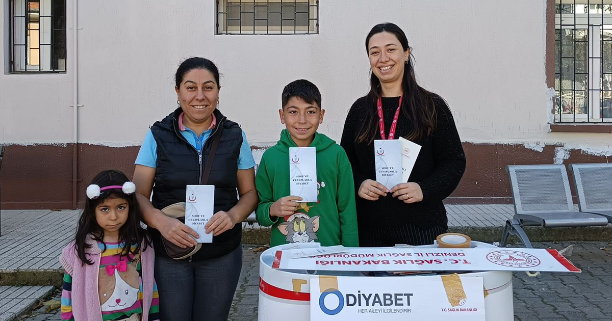 Çal’da Dünya Diyabet Günü’nde farkındalık E-etkinliği