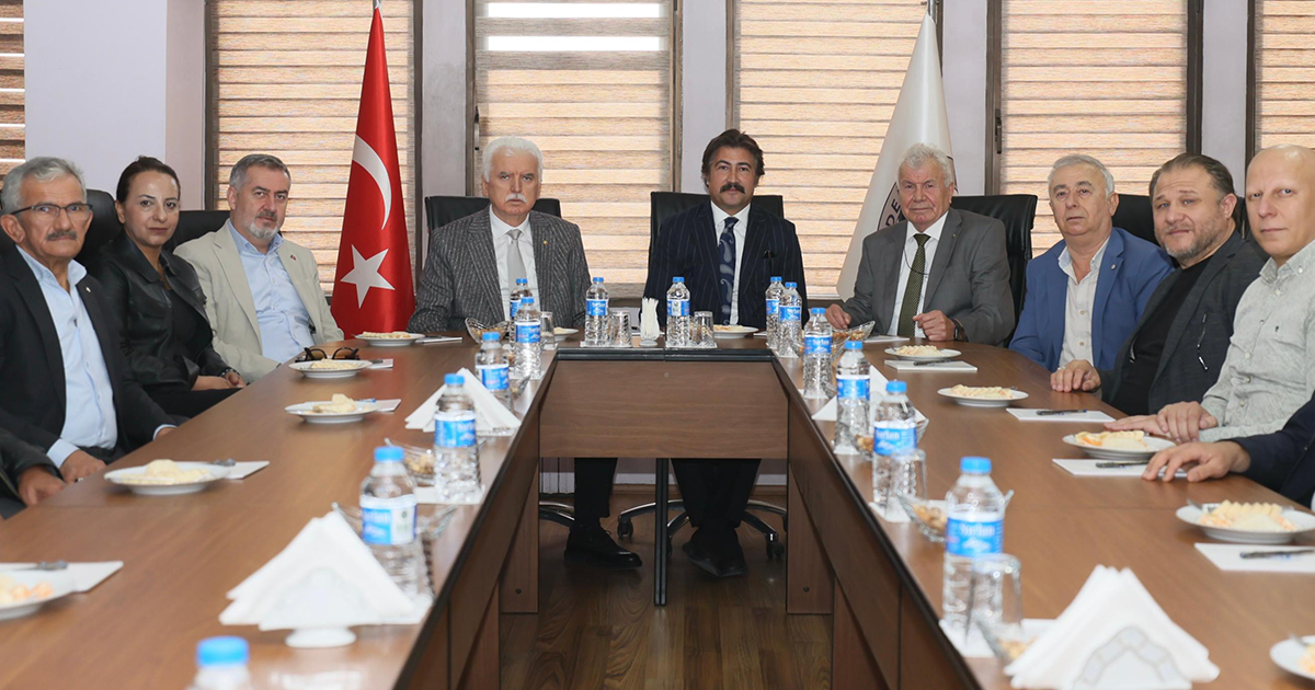 DTB Meclisi Cahit Özkan’ı ağırladı