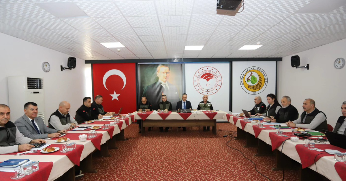 Denizli Orman Bölge Müdürlüğü’nde kasım ayı değerlendirildi