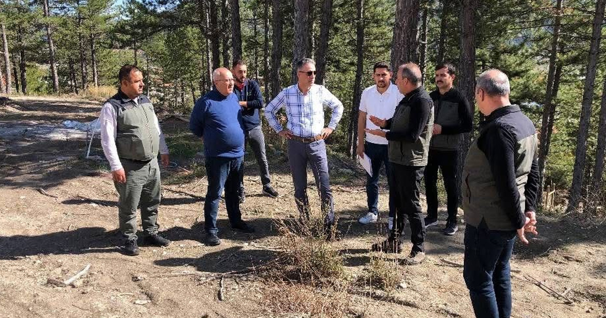 Denizli Orman Bölge Müdürü Ahmet Köle, Başkan Arslan’ı iadeyi ziyarette bulundu