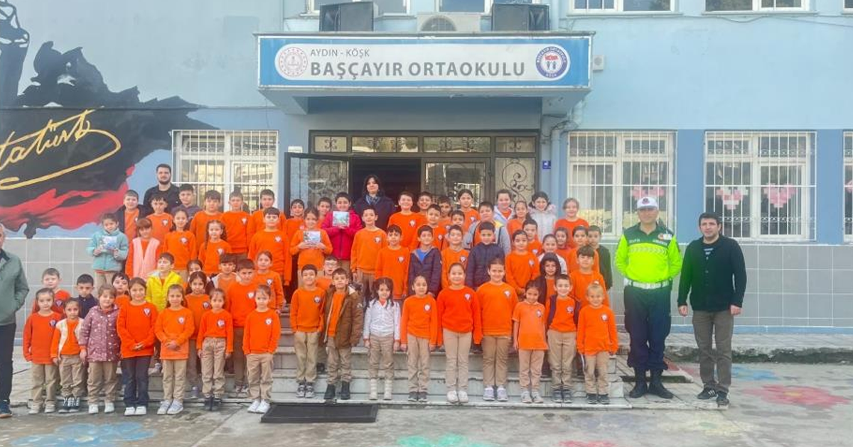 Köşk’te 70 öğrenci trafik dedektifi oldu