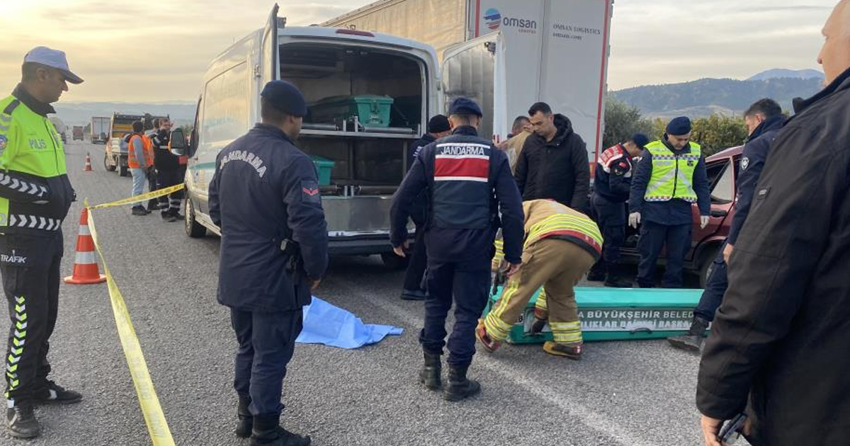 Alaşehir’de park halindeki tır can aldı