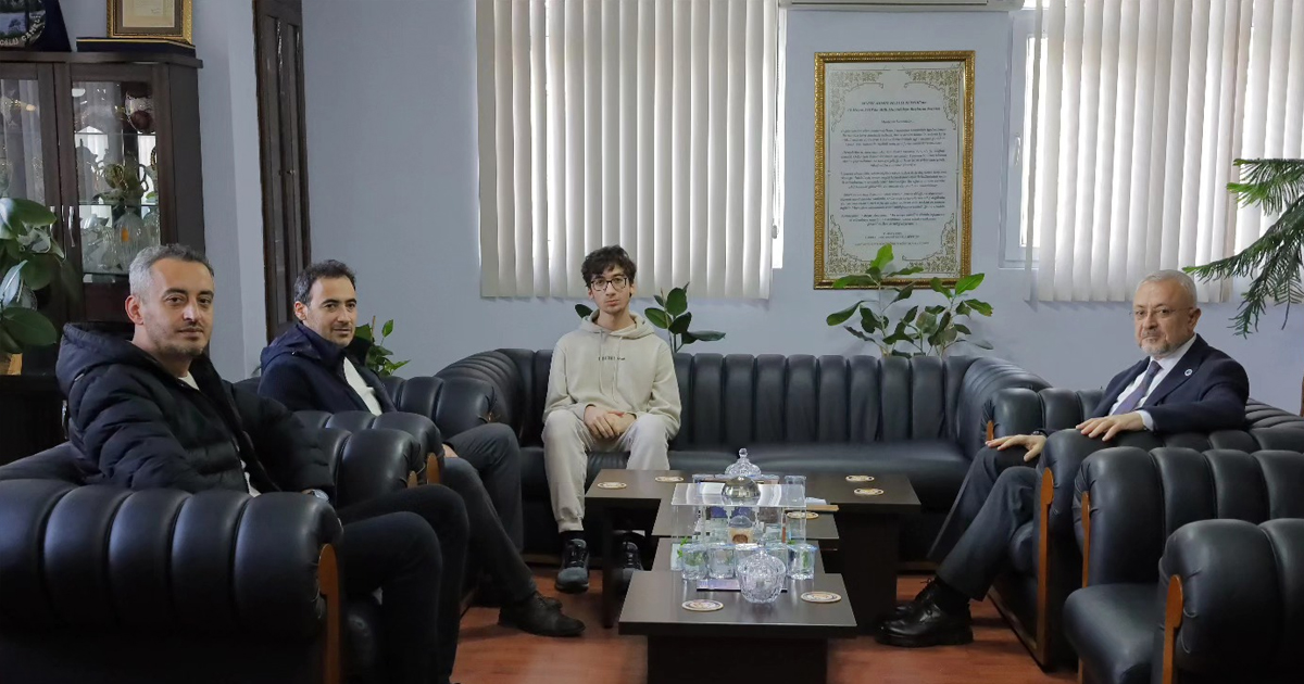 Çameli Cumhuriyet Savcısı Yusuf Aydın’dan Denizli İl Müftüsü Abdullah Pamuklu’ya ziyaret