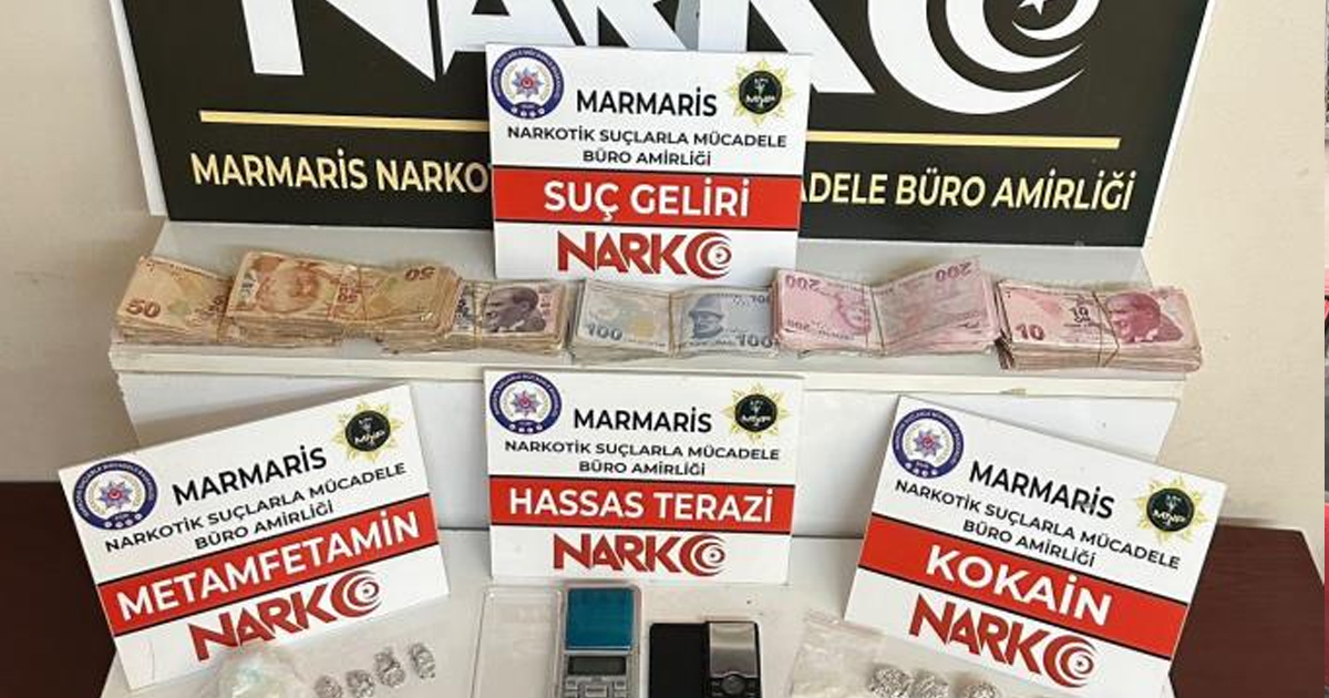 Marmaris’te uyuşturucu operasyonu: 3 tutuklama