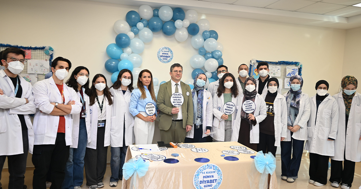 PAÜ Hastanelerinde 14 Kasım Dünya Diyabet Günü kutlandı