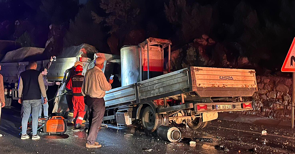 Milas-Yatağan karayolunda kaza: 1 ölü