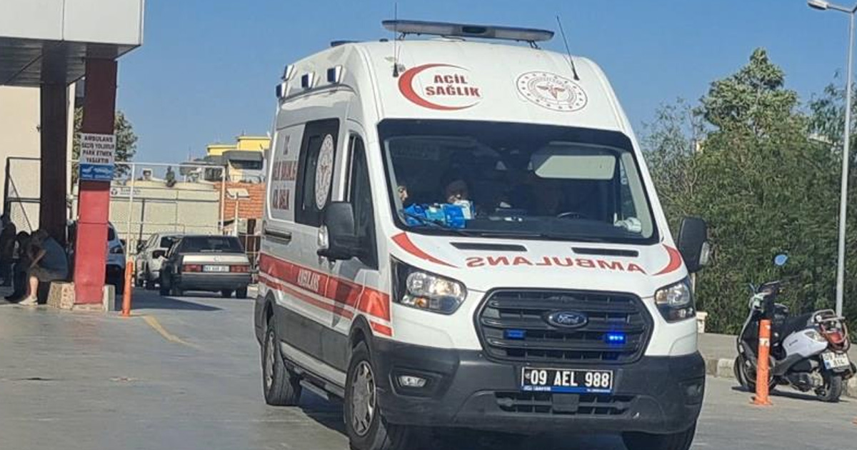 Söke’de iş makinası devrildi: 3 yaralı