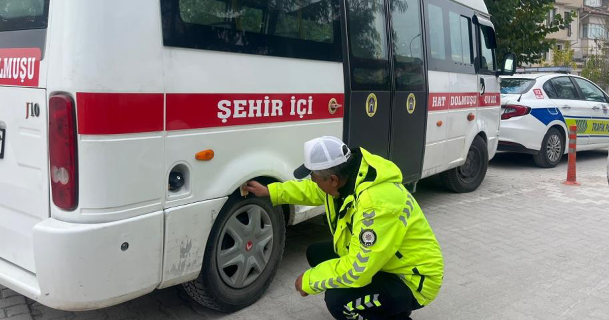 Toplu taşıma araçları kontrol altında 