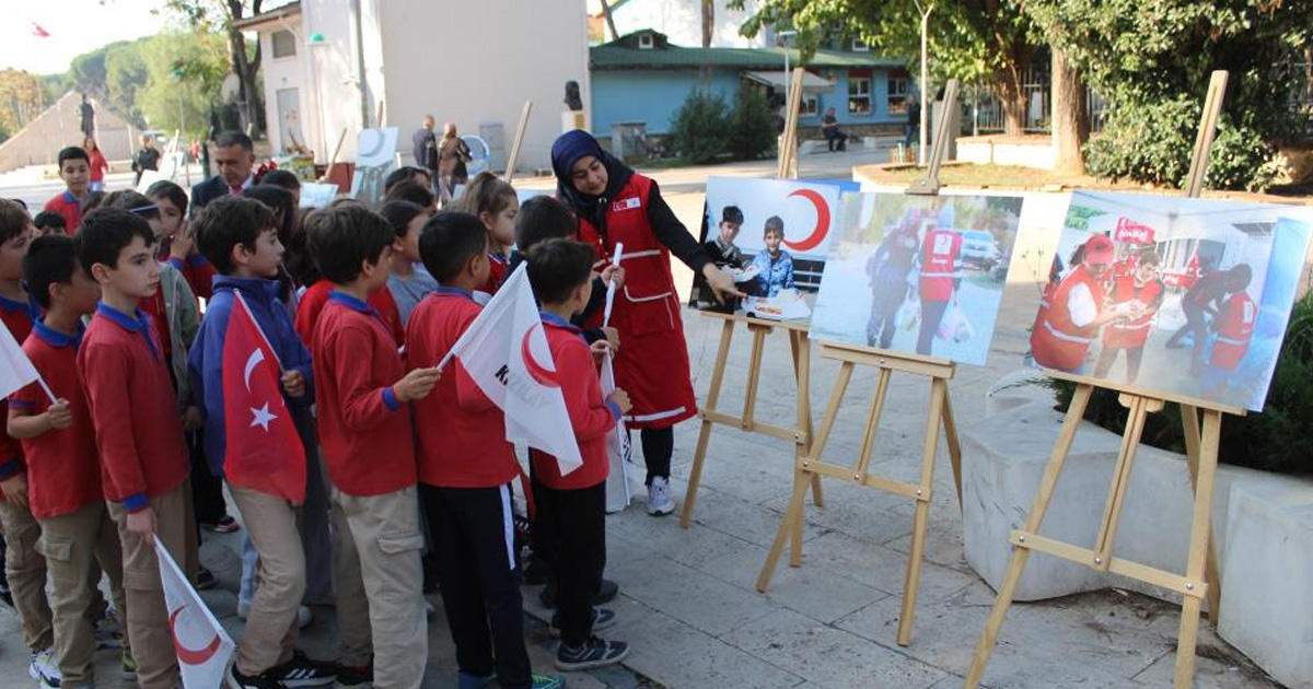 Minikler Kızılay’ı yakından tanıdı