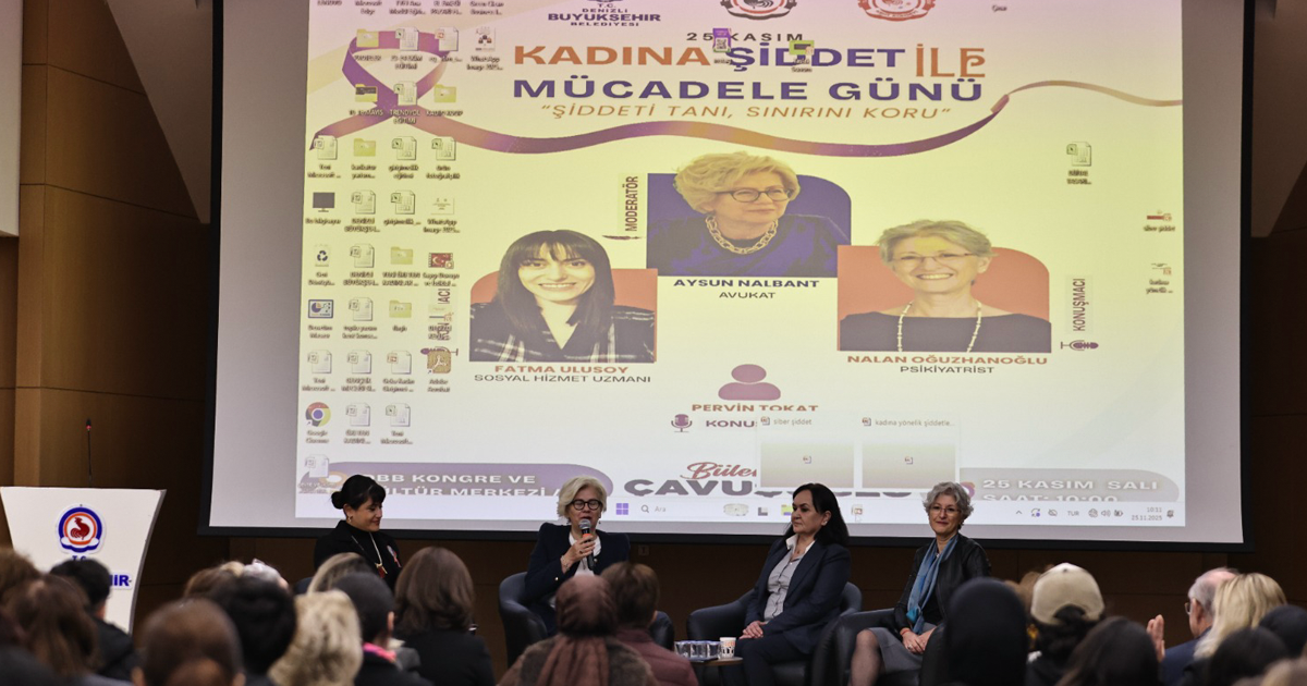 25 Kasım’da şiddetsiz bir Denizli için ‘Mutlu İnsanlar Şehri’ mesajı