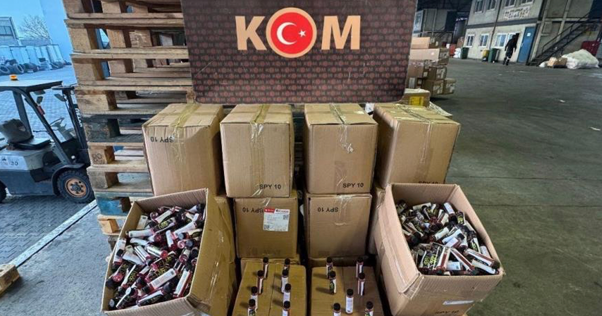 İzmir’de 15 milyon liralık kaçakçılık operasyonu: 7 tutuklama