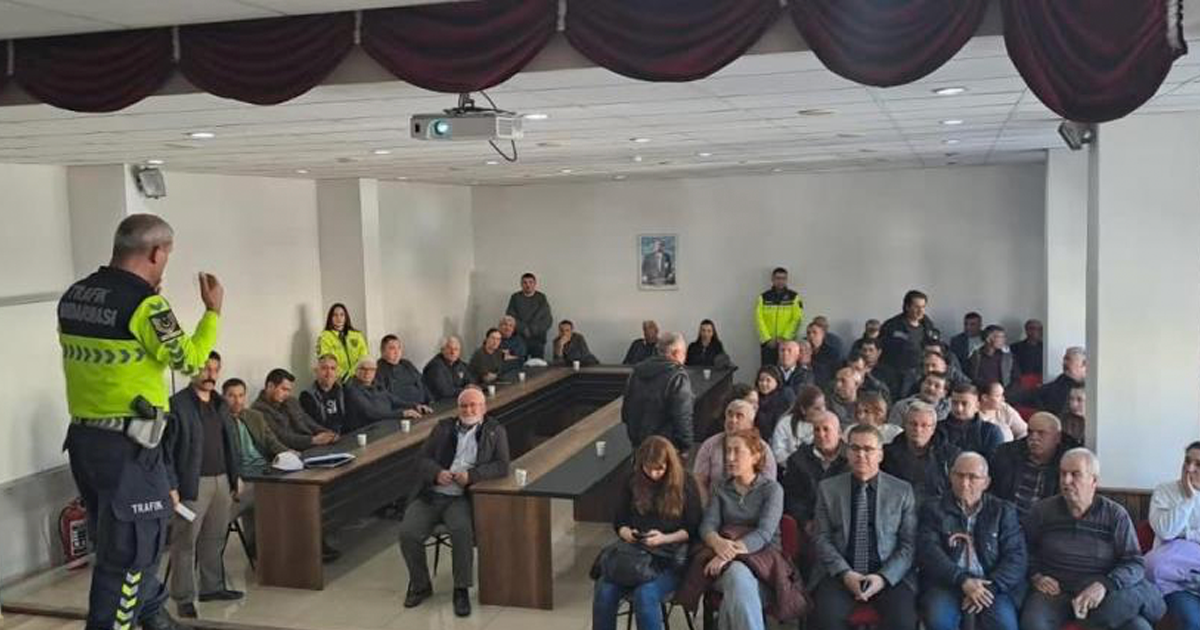 Yatağan’da servis sürücülerine eğitim 