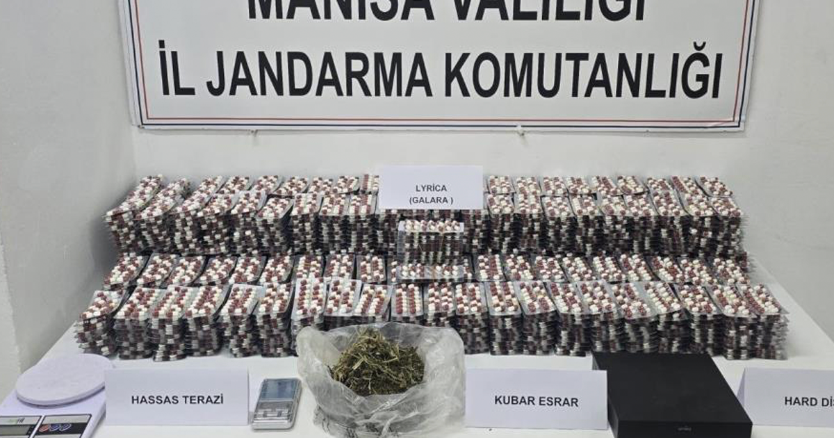 Turgutlu’da jandarmadan zehir tacirine baskın 